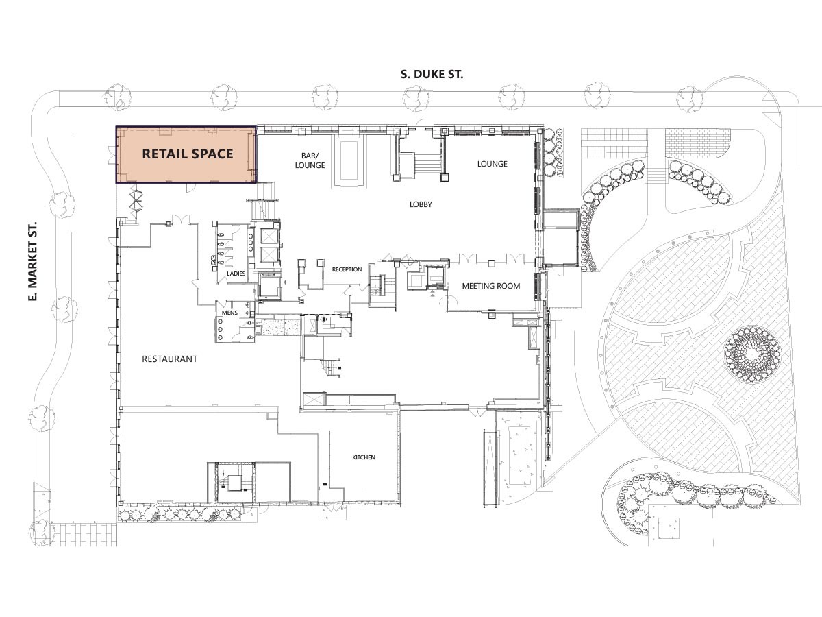 48 E Market St, York, PA for lease Floor Plan- Image 1 of 2