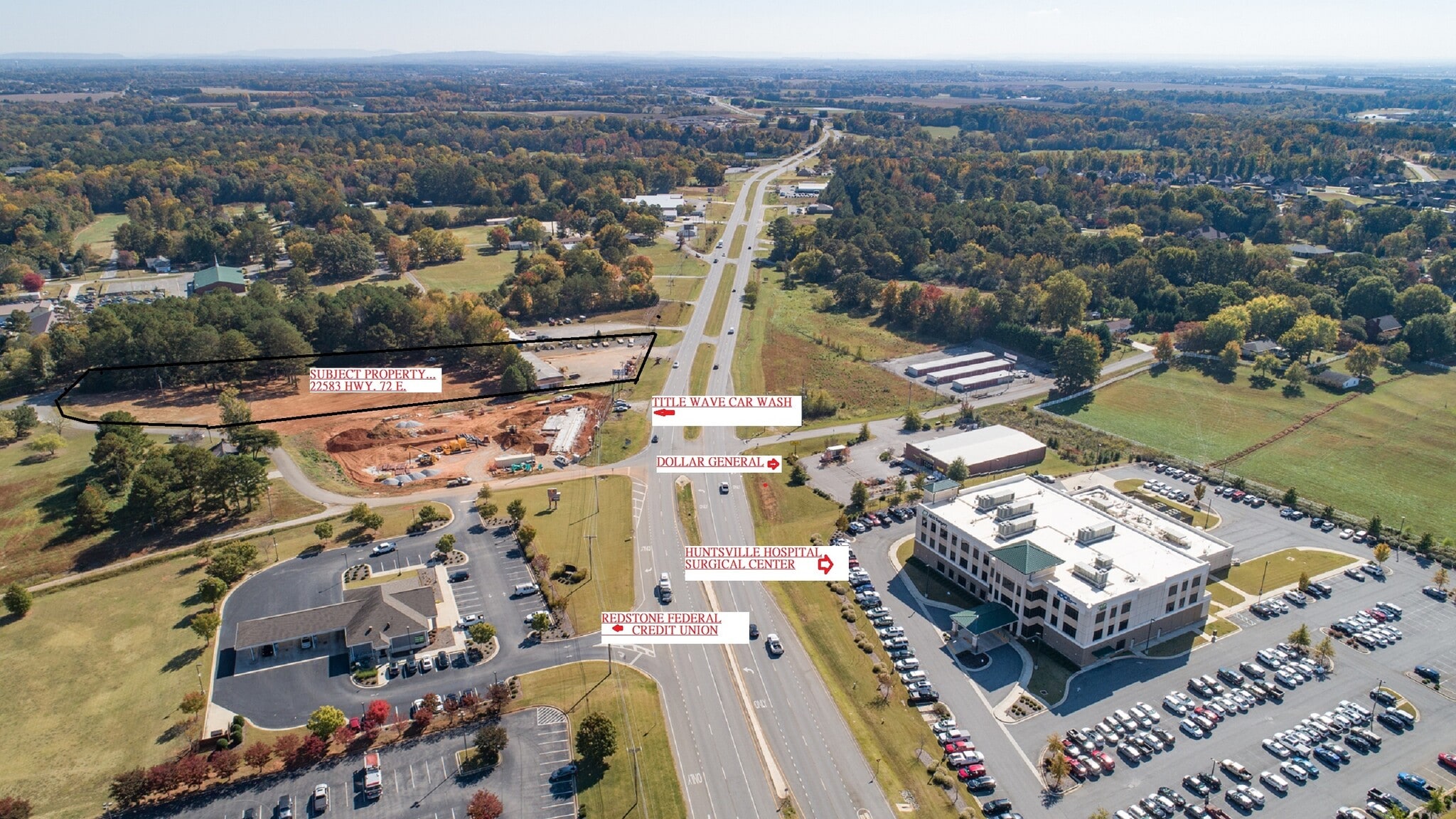 22583 US Highway 72, Athens, AL 35613 Land for Sale