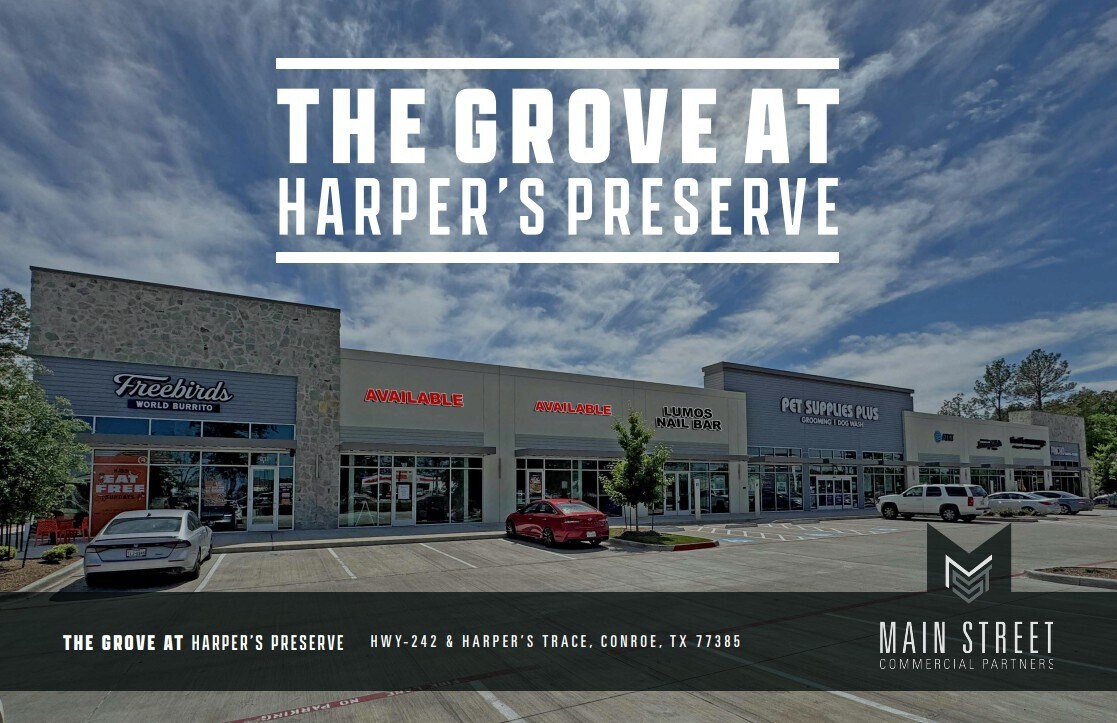 SWQ Hwy 242 & Harper's Trace, Conroe, TX for lease Building Photo- Image 1 of 4