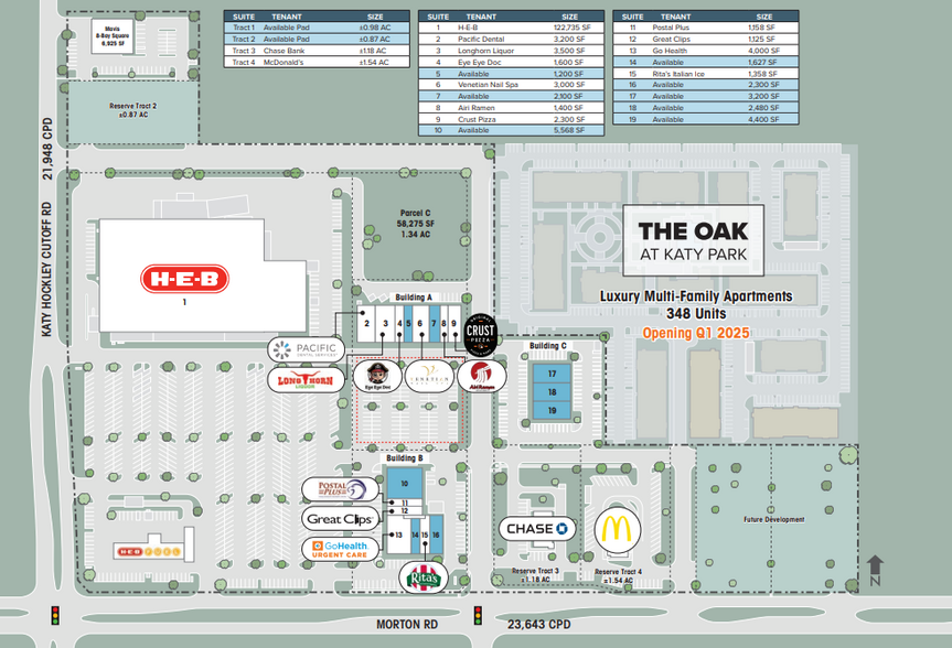 24924 Morton Ranch Rd, Katy, TX for lease - Site Plan - Image 1 of 1