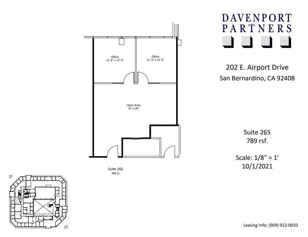 202 E Airport Dr, San Bernardino, CA for lease Floor Plan- Image 1 of 1