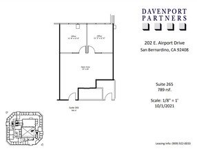 202 E Airport Dr, San Bernardino, CA for lease Floor Plan- Image 1 of 1