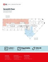 7910 Woodmont Ave, Bethesda, MD for lease Floor Plan- Image 1 of 1