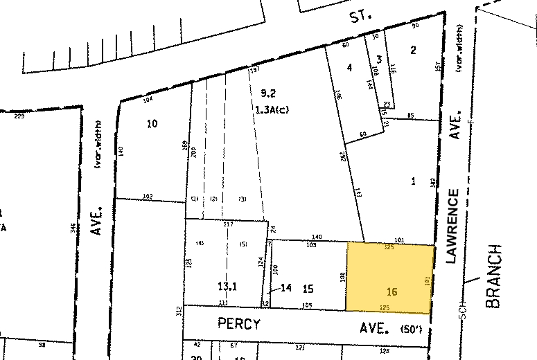 22 Lawrence Ave, Smithtown, NY for lease - Plat Map - Image 3 of 27