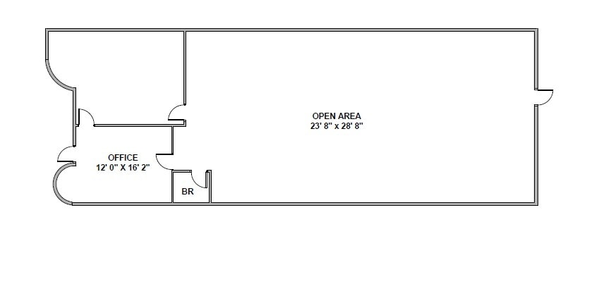 2245 W University Dr, Tempe, AZ for lease Floor Plan- Image 1 of 1