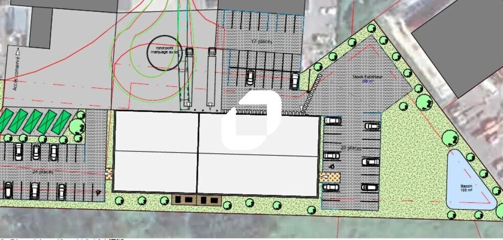 Office in Trignac for lease - Site Plan - Image 1 of 10
