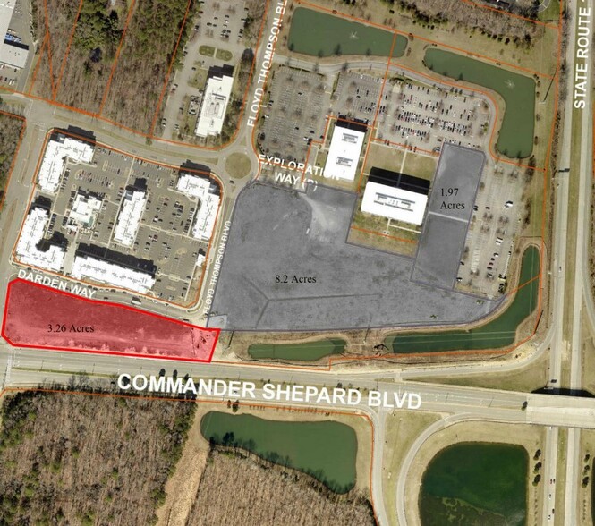 Commander Shepard Blvd and N Campus Pky, Hampton, VA for sale - Building Photo - Image 1 of 1