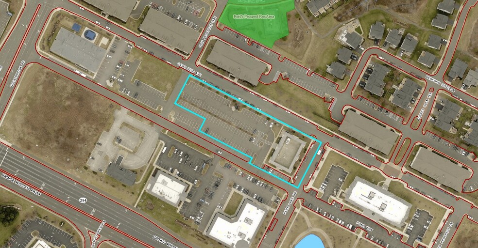 4545 Daisy Reid Ave, Woodbridge, VA for lease - Aerial - Image 3 of 4
