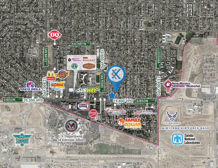 kirtland afb building map