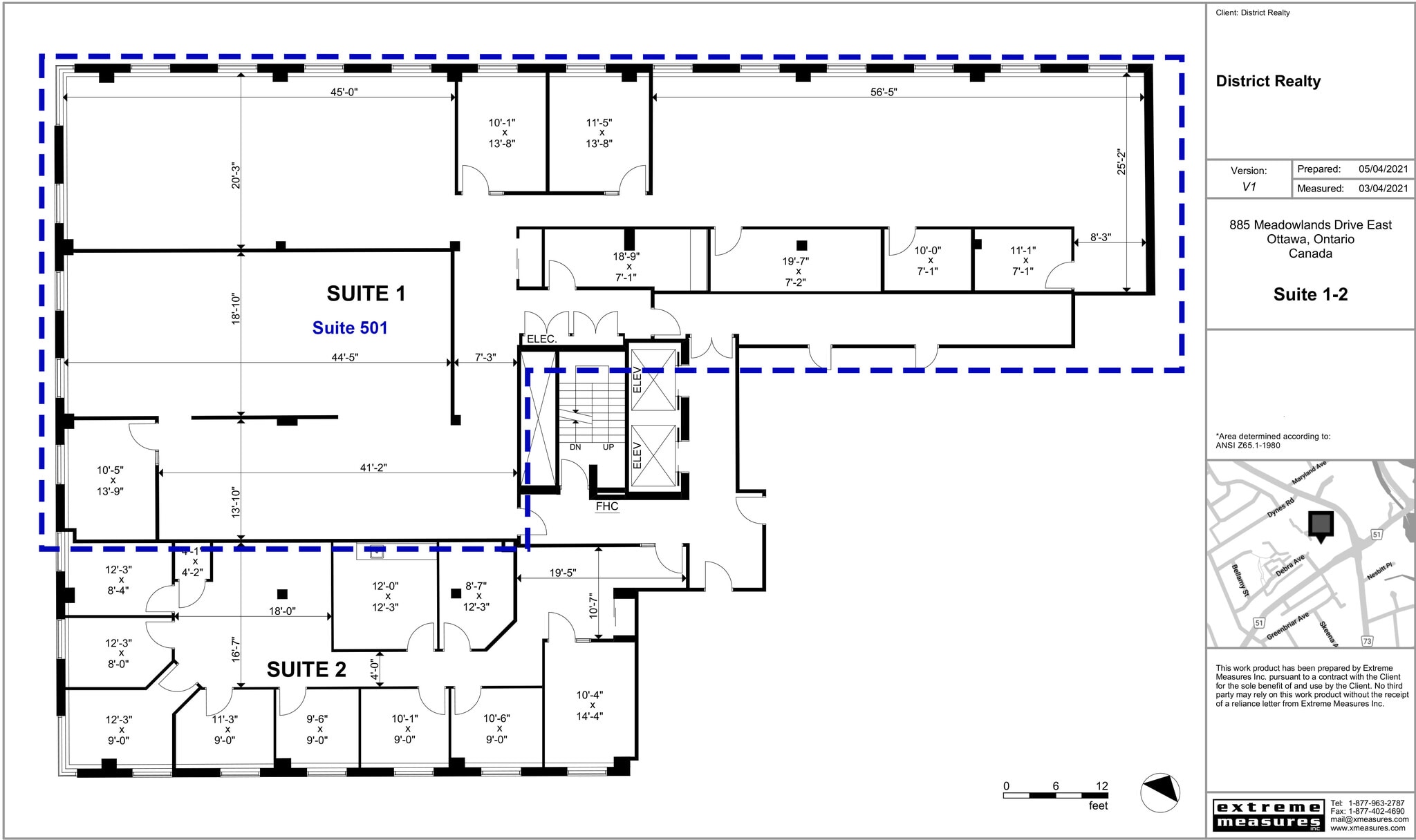 885 Meadowlands Dr, Ottawa, ON for lease Floor Plan- Image 1 of 28