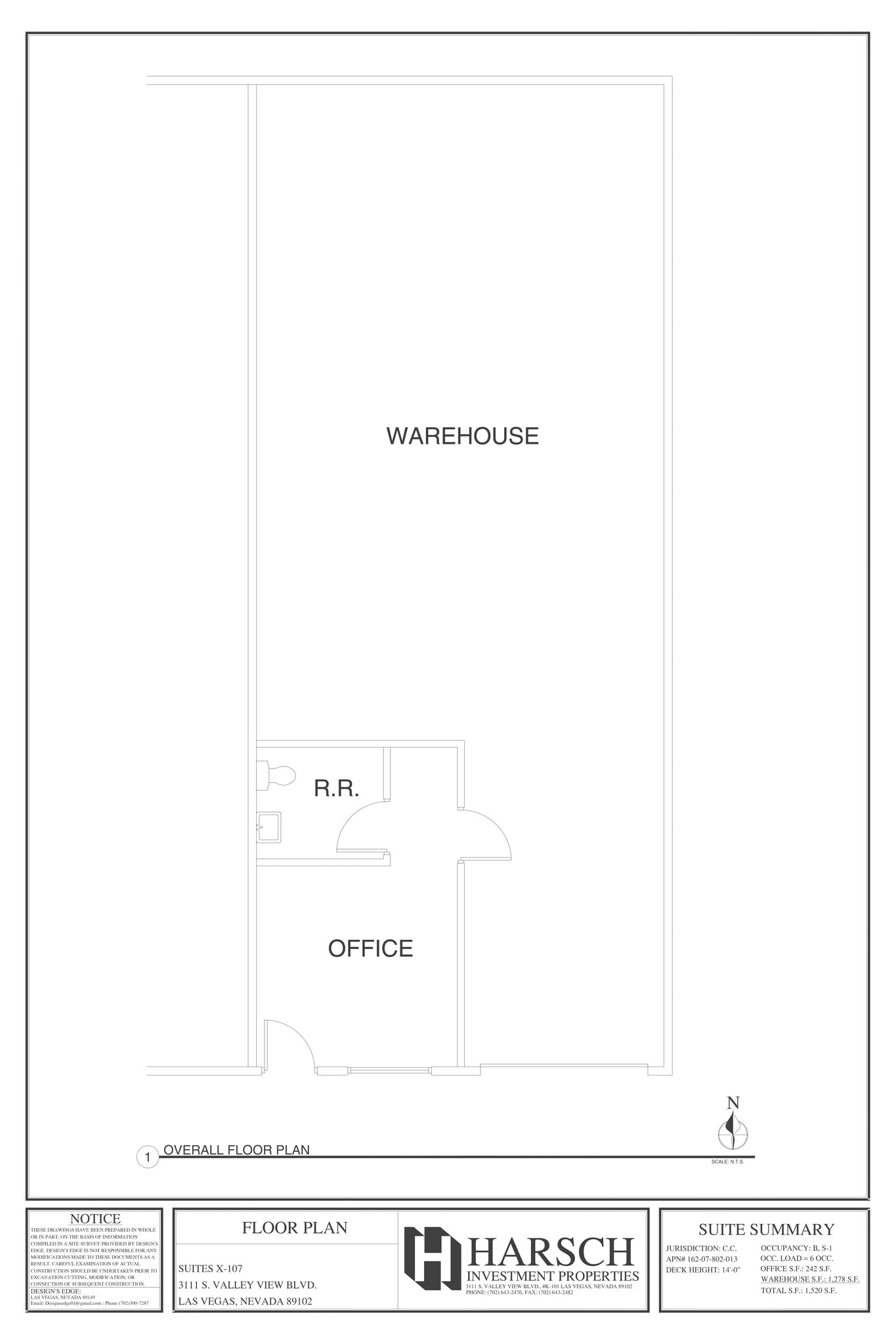 3111 S Valley View Blvd, Las Vegas, NV for lease Site Plan- Image 1 of 1