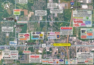 4 W 81st Ave, Merrillville, IN - AERIAL  map view