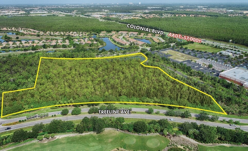 Treeline Ave, Fort Myers, FL for sale - Aerial - Image 1 of 7