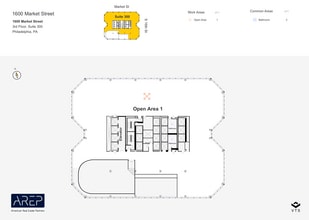 1600 Market St, Philadelphia, PA for lease Floor Plan- Image 1 of 1