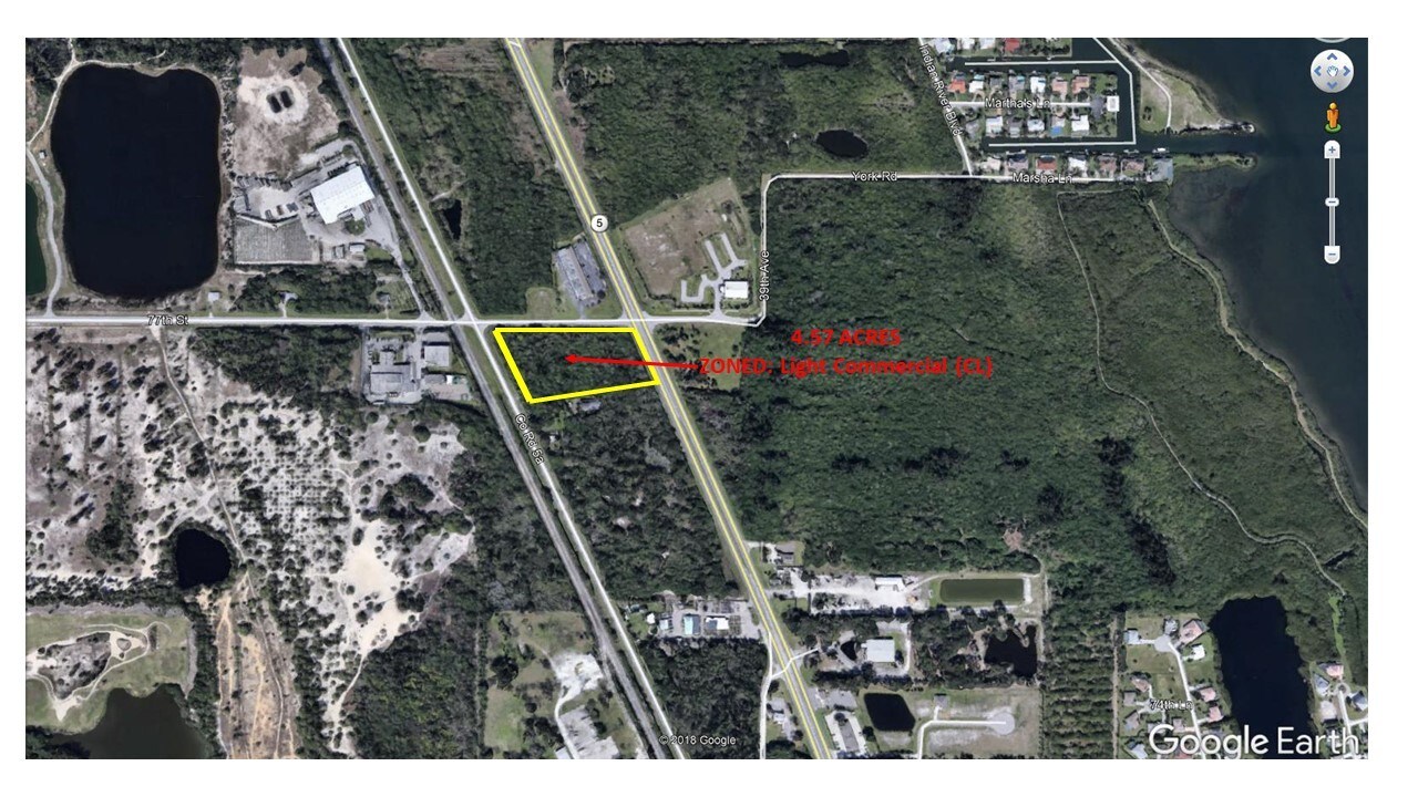 7685 US Highway 1, Vero Beach, FL for lease Aerial- Image 1 of 4