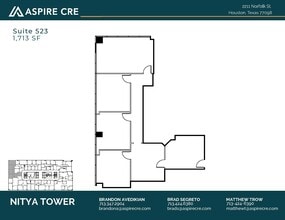 2211 Norfolk St, Houston, TX for lease Floor Plan- Image 1 of 1