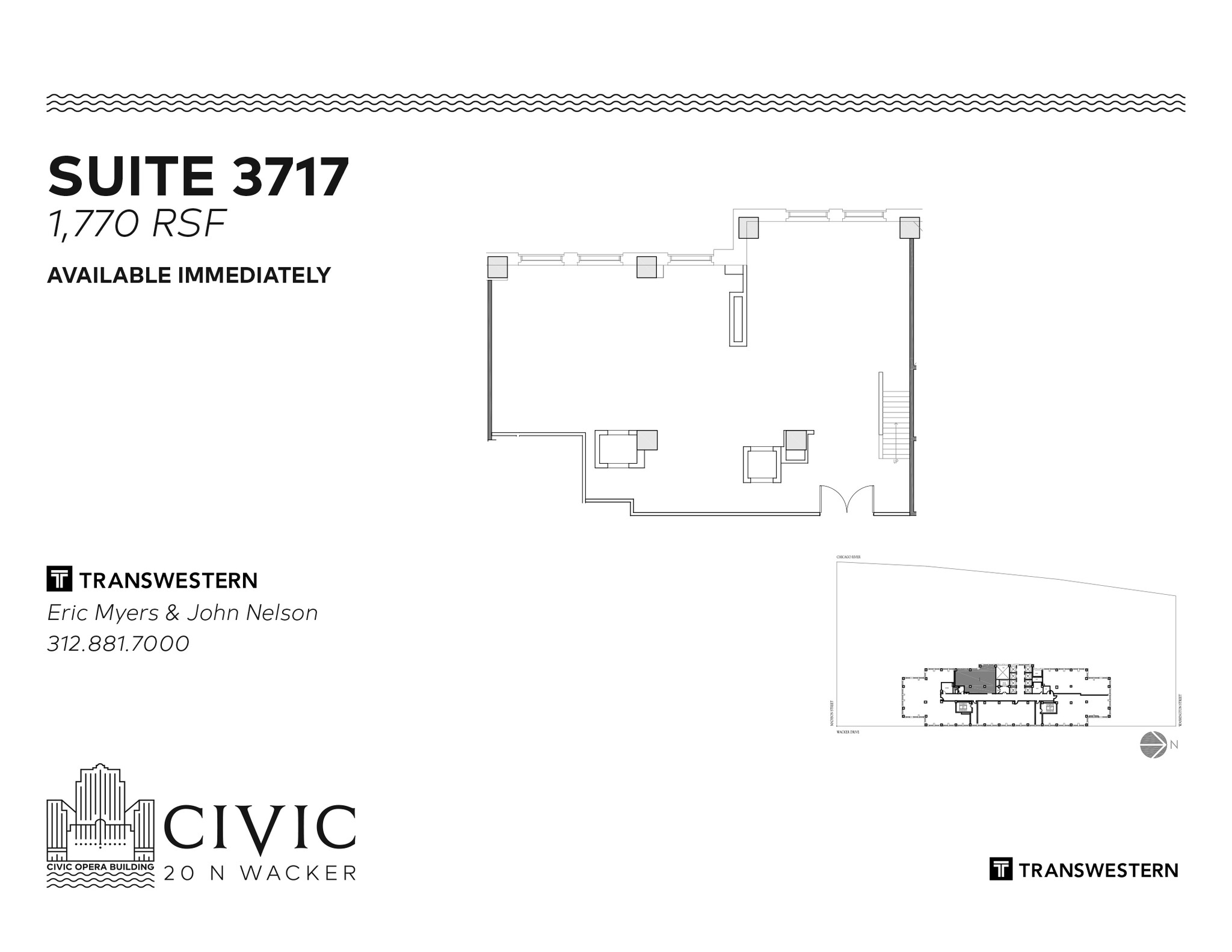 20 N Wacker Dr, Chicago, IL for lease Floor Plan- Image 1 of 1