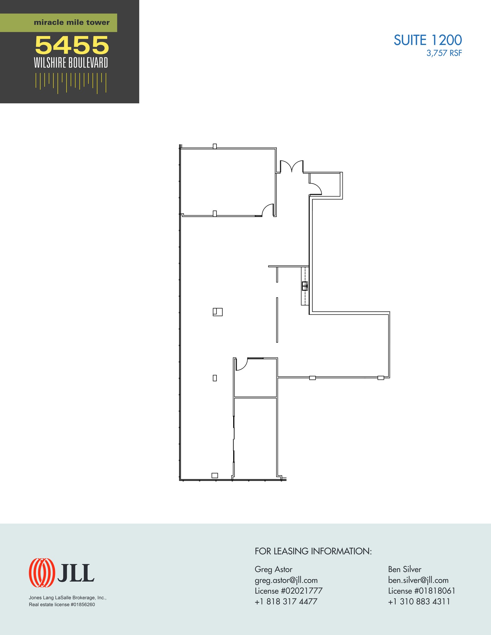 5455 Wilshire Blvd, Los Angeles, CA for lease Site Plan- Image 1 of 1