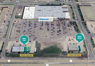 11070 100 Ave, Grande Prairie, AB for lease Site Plan- Image 2 of 2