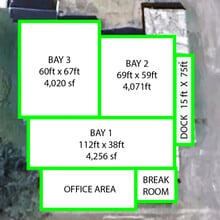 240 High St, Washingtonville, OH for lease Floor Plan- Image 1 of 2