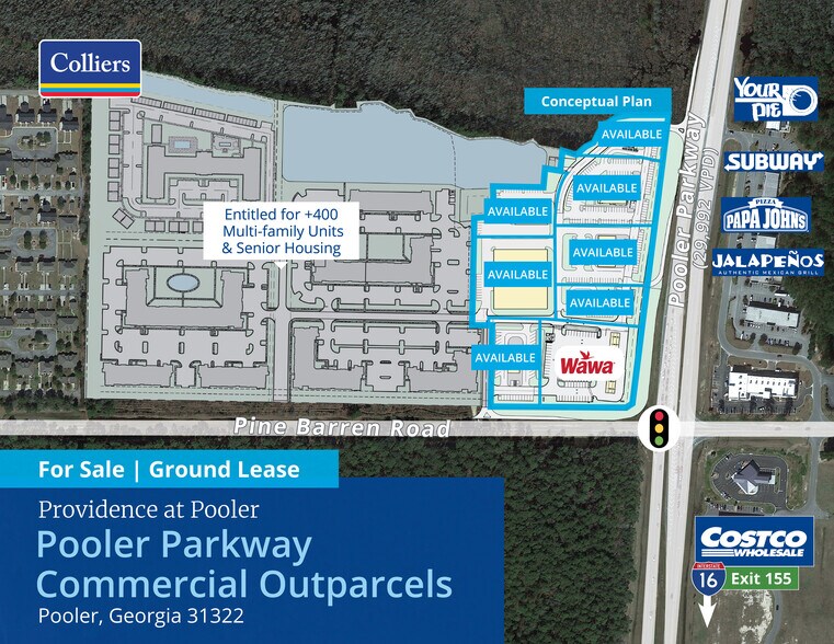 Pooler Parkway, Pooler, GA for sale - Building Photo - Image 1 of 1