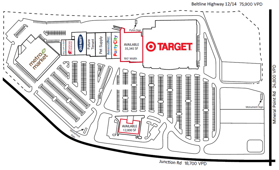 203-259 Junction Rd, Madison, WI for lease - Site Plan - Image 3 of 5