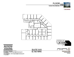 10333 Richmond Ave, Houston, TX for lease Floor Plan- Image 2 of 2