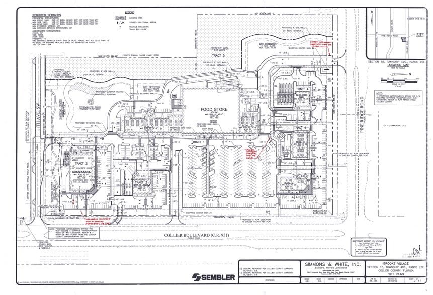 12955 Collier Blvd, Naples, FL for lease - Site Plan - Image 3 of 21
