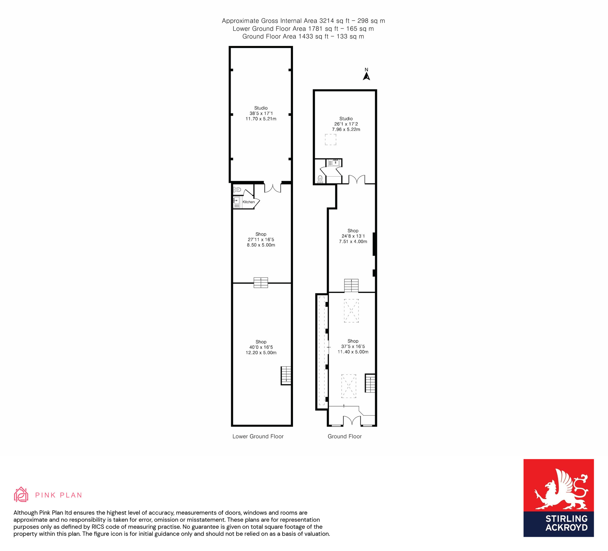 279-279A Hackney Rd, London for lease Floor Plan- Image 1 of 18