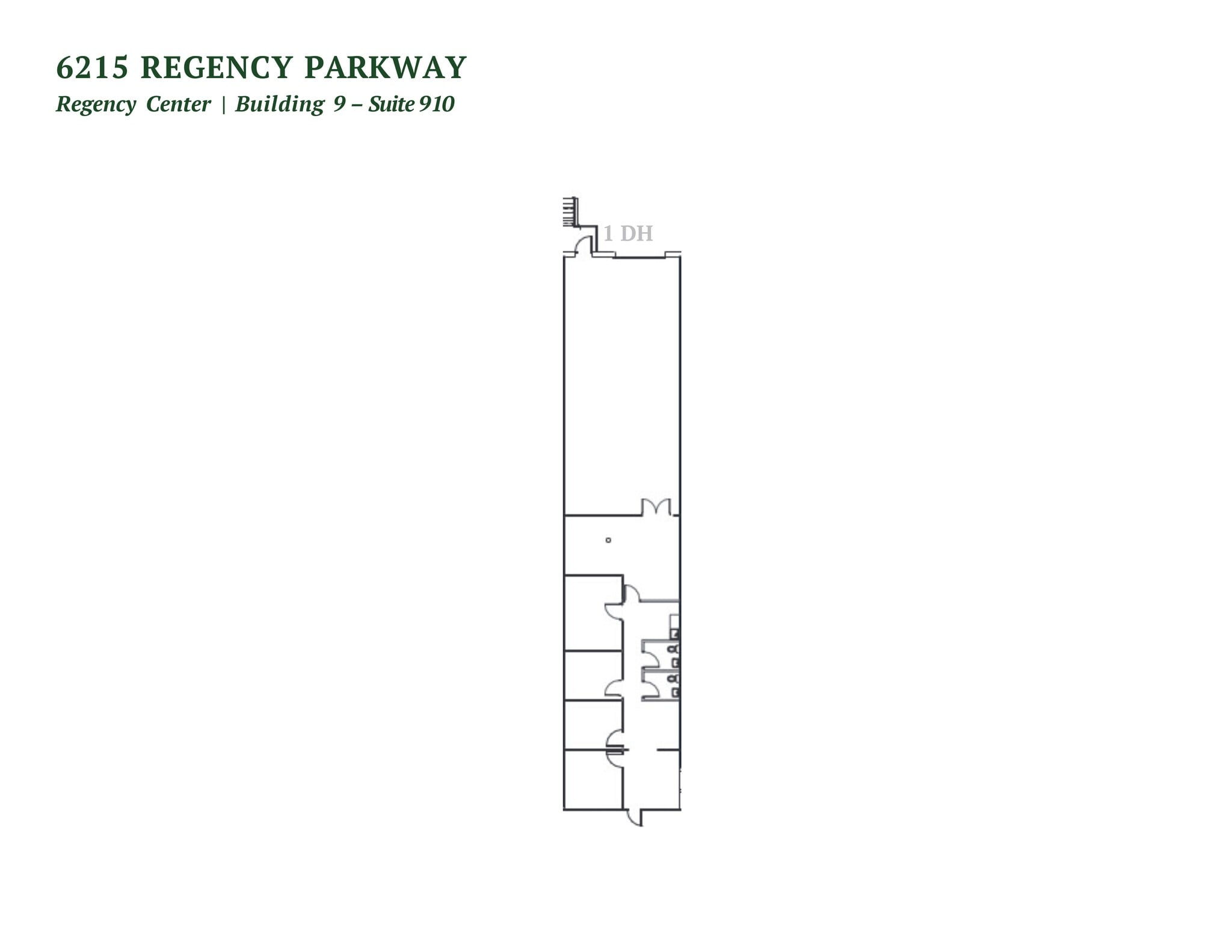 6230 Regency Pky, Norcross, GA for lease Site Plan- Image 1 of 1