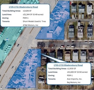 More details for 1703-1715 & 1729-1731 Bladensburg Road – for Sale, Washington, DC