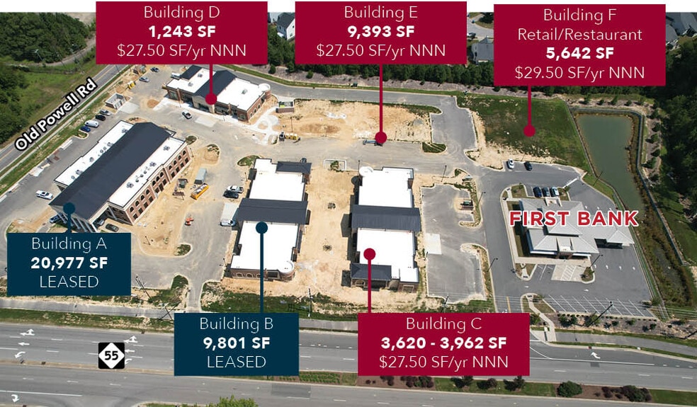 1842-1880 N Broad St, Fuquay Varina, NC for lease - Building Photo - Image 2 of 2