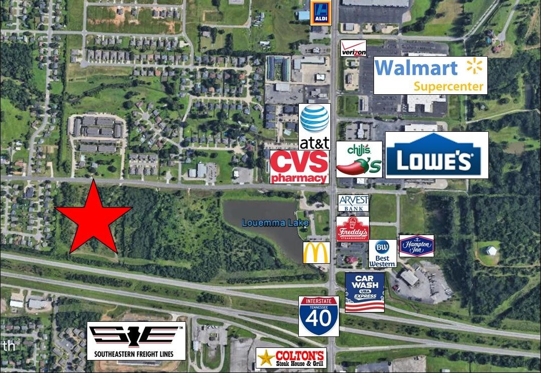 Tbd Rena Rd, Van Buren, AR for sale Aerial- Image 1 of 1