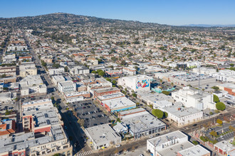 403-411 W 6th St, San Pedro, CA - aerial  map view - Image1