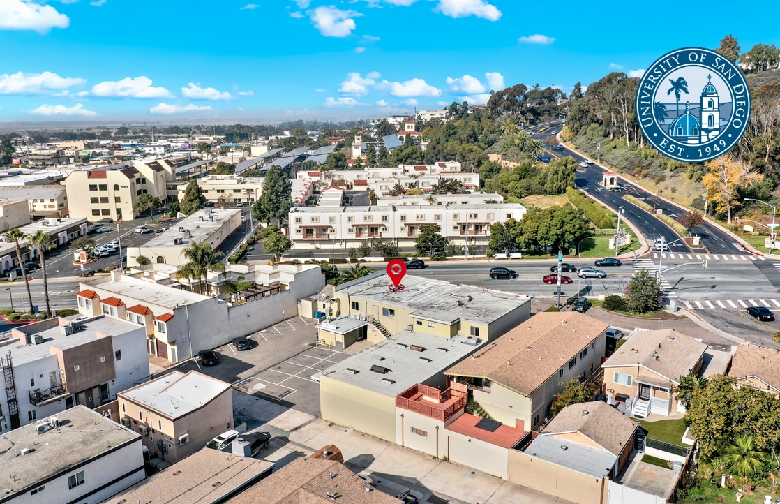 5425-5435 Linda Vista Rd, San Diego, CA for lease Aerial- Image 1 of 13