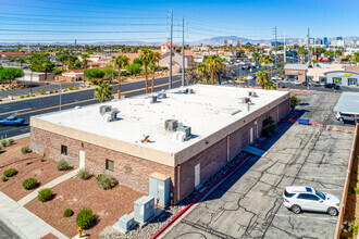 2470 E Flamingo Rd, Las Vegas, NV - aerial  map view