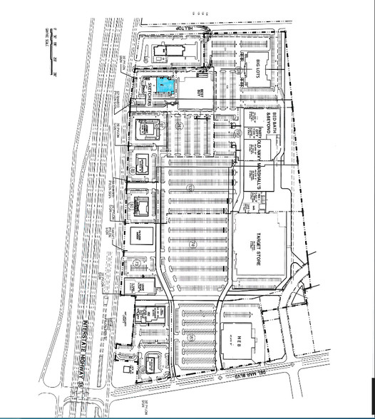 7901 San Dario Ave, Laredo, TX for lease - Plat Map - Image 2 of 15