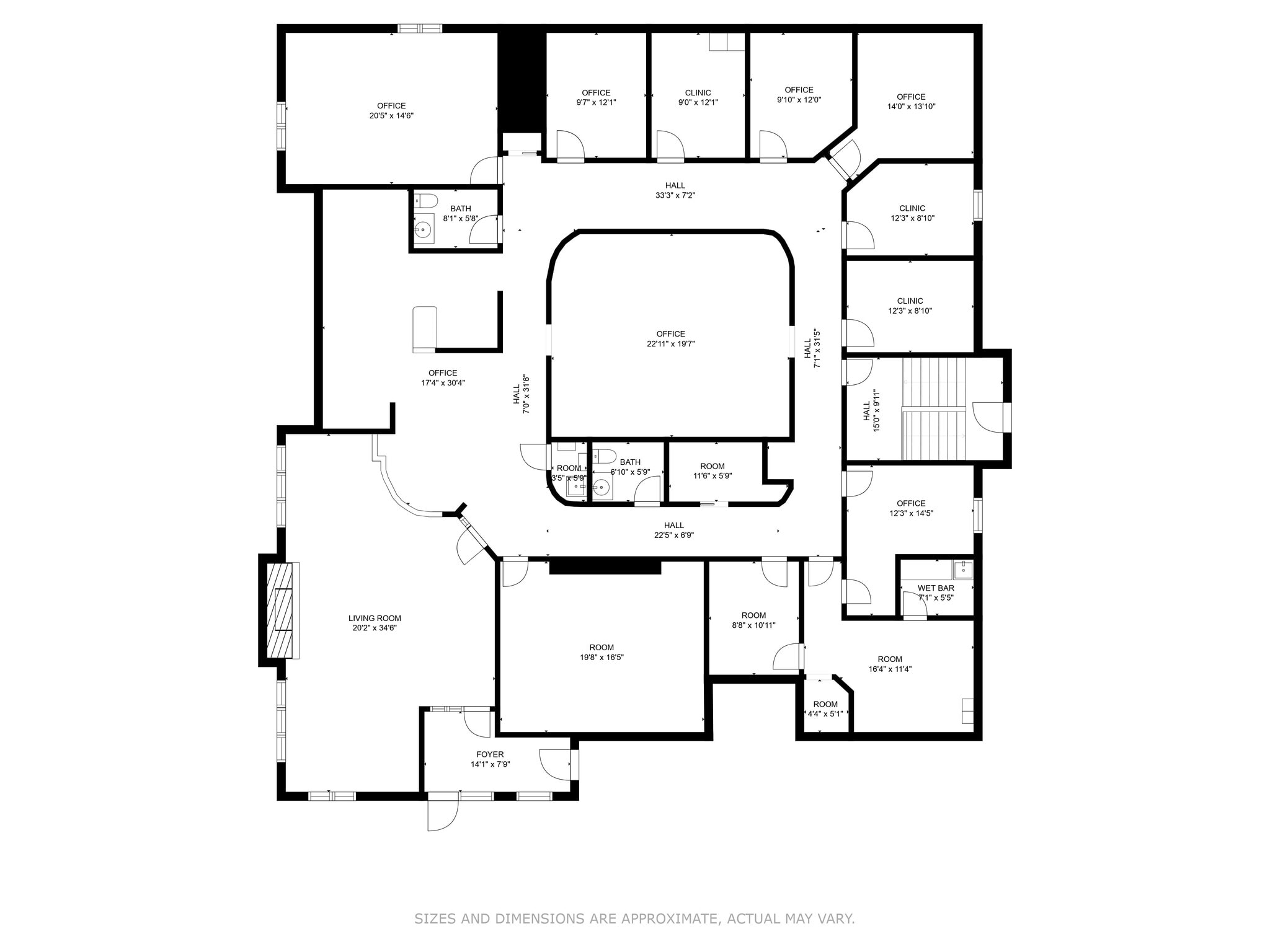 952 S Park Ave, Fond Du Lac, WI for lease Typical Floor Plan- Image 1 of 2