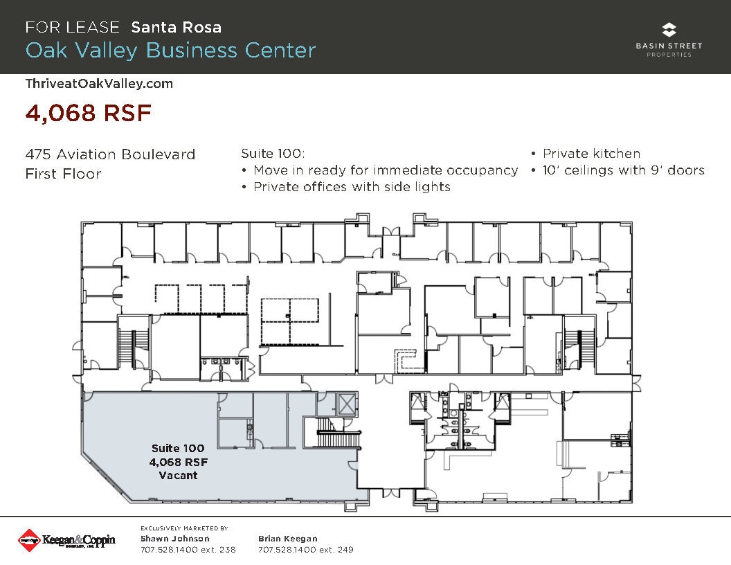 475 Aviation Blvd, Santa Rosa, CA for lease Floor Plan- Image 1 of 1
