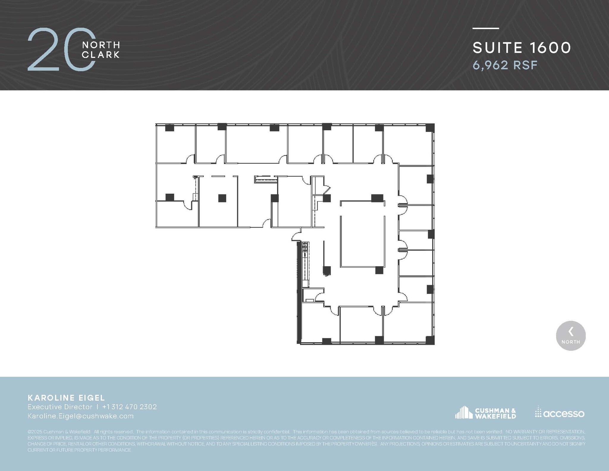 20 N Clark St, Chicago, IL for lease Floor Plan- Image 1 of 1