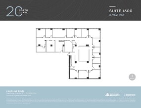 20 N Clark St, Chicago, IL for lease Floor Plan- Image 1 of 1