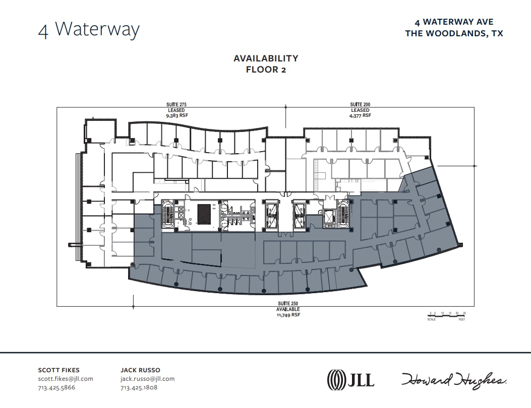 4 Waterway Square Pl, The Woodlands, TX for lease Floor Plan- Image 1 of 1