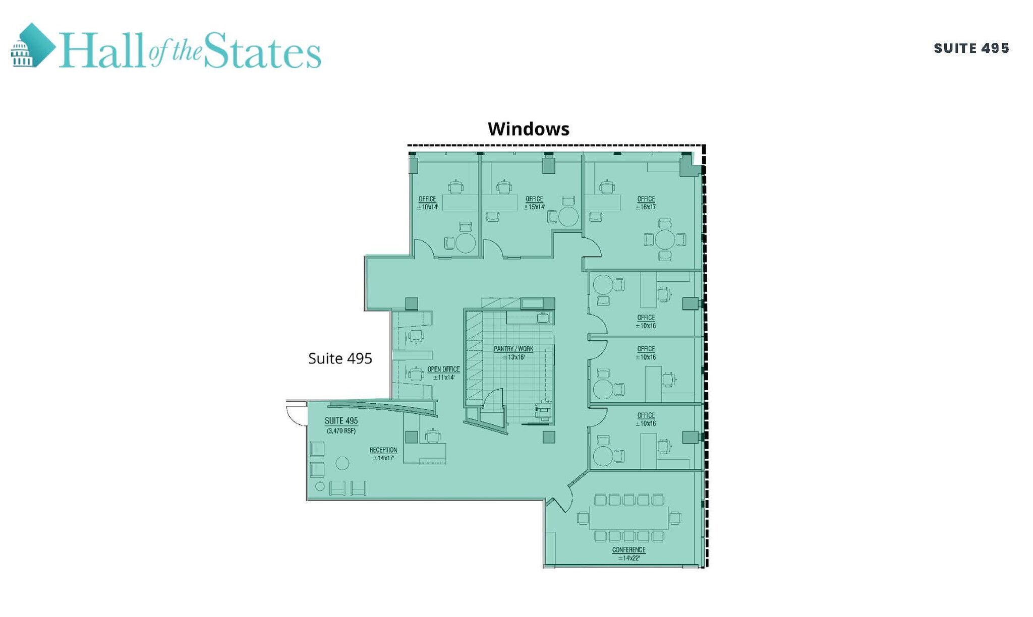 400-444 N Capitol St NW, Washington, DC for lease Floor Plan- Image 1 of 1