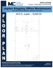 3427-3433 W Kingsley Rd, Garland, TX for lease Floor Plan- Image 1 of 1