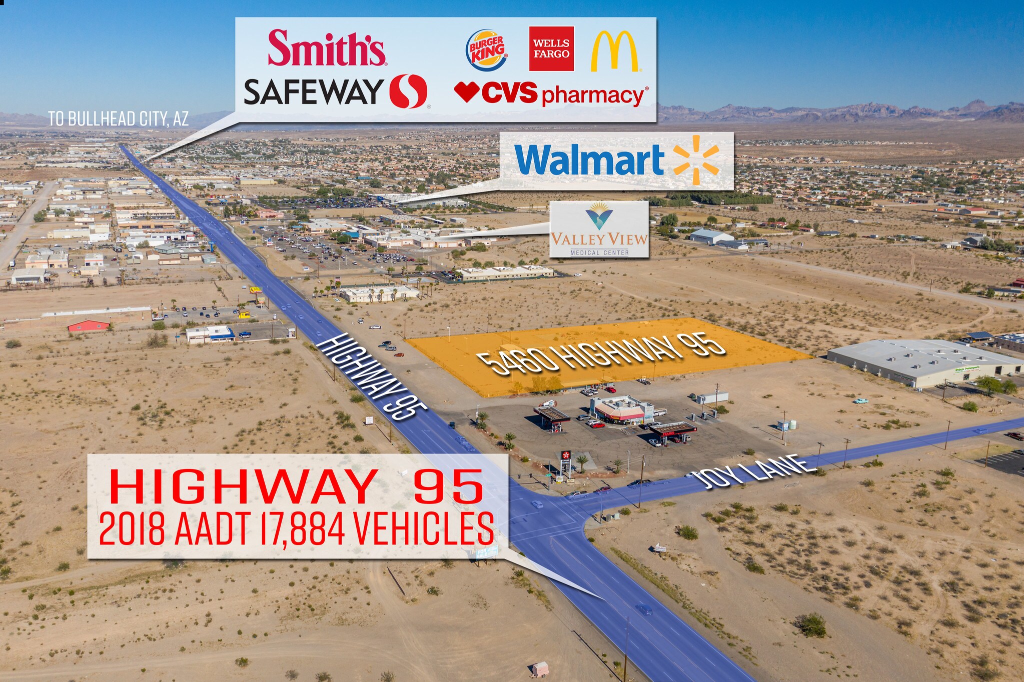 5460 S 95 Hwy, Bullhead City Fort Mohave, AZ 86426 Land Property for