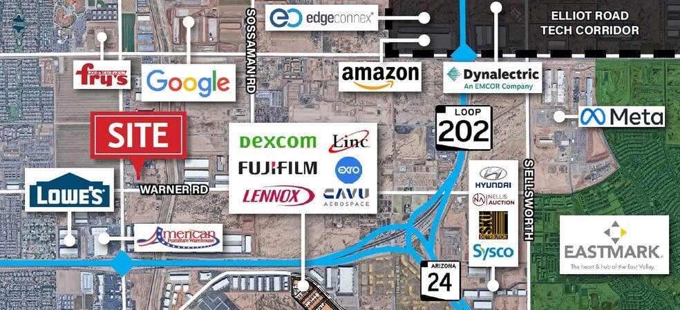 6861 E Via Northgate, Mesa, AZ for sale - Aerial - Image 2 of 3