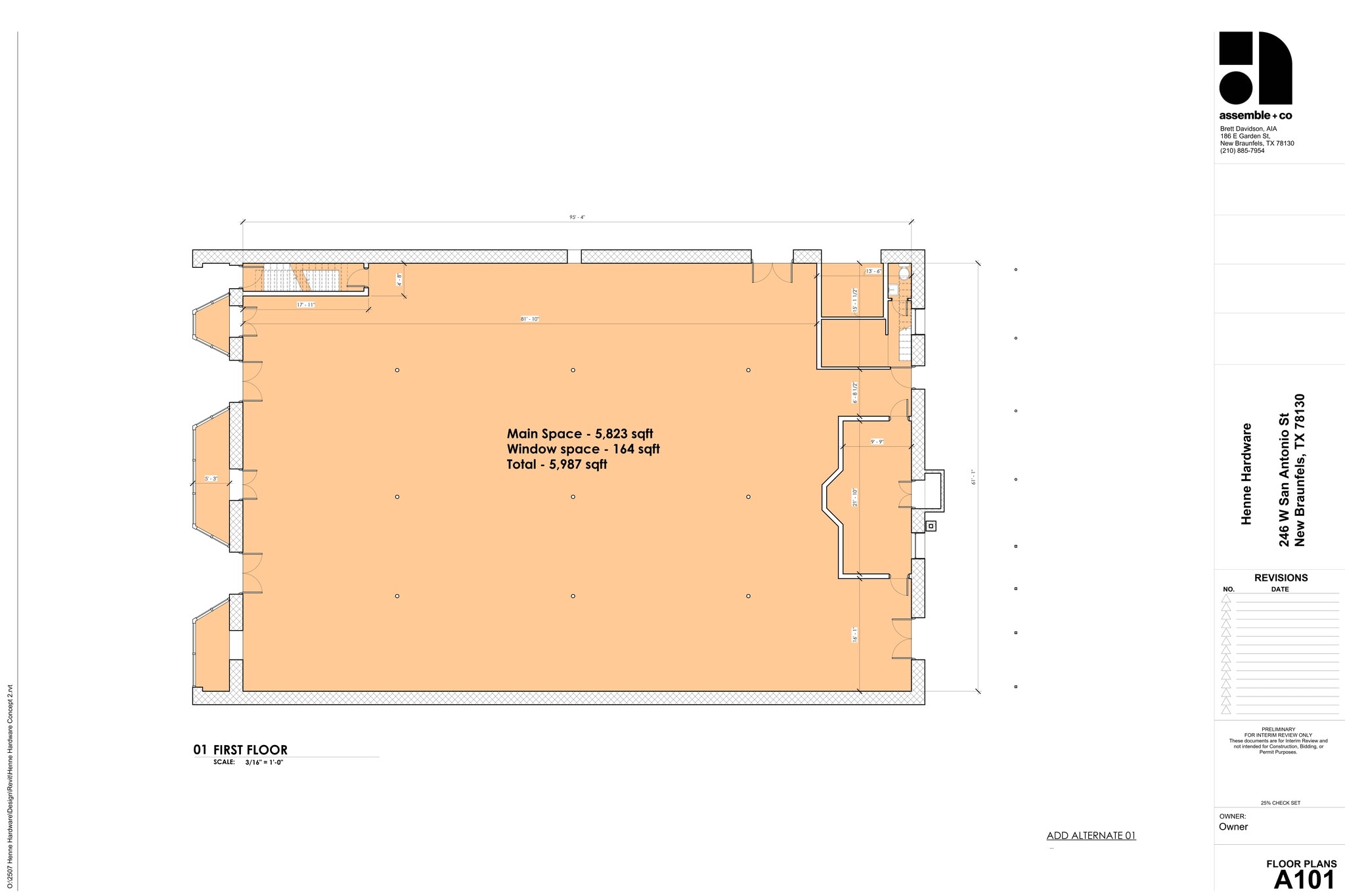246 W San Antonio St, New Braunfels, TX for lease Site Plan- Image 1 of 1