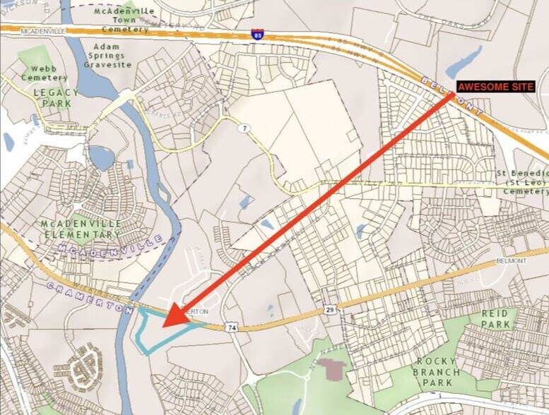 S Fork Village Dr, Cramerton, NC for sale - Primary Photo - Image 1 of 1