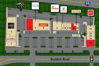 6651 Backlick Rd, Springfield, VA for lease Site Plan- Image 1 of 1