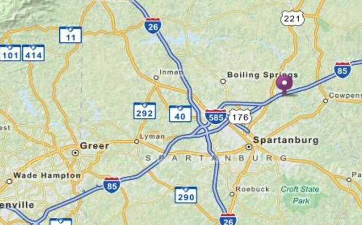 0 Abbott Ln, Spartanburg, SC for sale - Aerial - Image 3 of 8